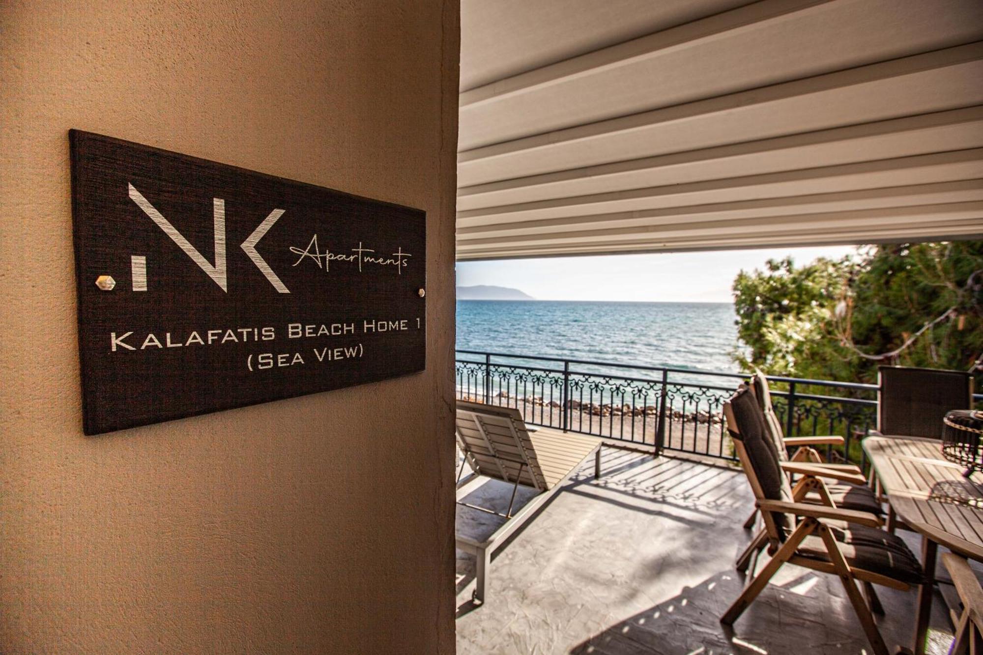 Kalafatis Beach Home Itea Rum bild