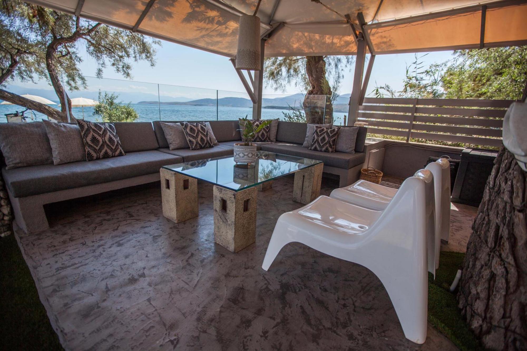 Kalafatis Beach Home Itea Rum bild